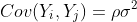 Cov(Y_i,Y_j)={\rho}\sigma^2
