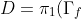 D=\pi_1(\Gamma_f)