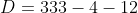 D=333-4-12