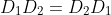 D_1D_2=D_2D_1