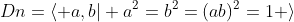 Dn=\langle a,b| a^2=b^2=(ab)^2=1 \rangle