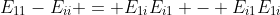 E_{11}-E_{ii} = E_{1i}E_{i1} - E_{i1}E_{1i}