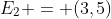 E_2 = (3,5)