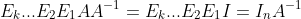E_k...E_2E_1AA^{-1}=E_k...E_2E_1I=I_nA^{-1}
