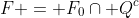 F = F_0\cap Q^c