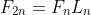 F_{2n}=F_{n}L_{n}