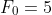 F_0=5