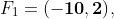 F_1={\bold{(-10,2)}},~F_2=(16,2)