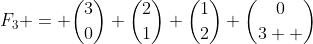 F_3 = \binom{3}{0}+\binom{2}{1}+\binom{1}{2}+\binom{0}{3  }