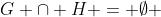 p \in G\;,\,A \subseteq H\;\& \;G \cap H = \emptyset 