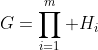 G=\prod_{i=1}^{m} H_{i}