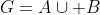 G=A\cup B