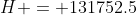 H = 131752.5
