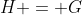 H = G