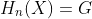 H_n(X)=G