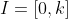 I=[0,k]
