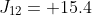 J_{12}= 15.4