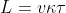 L=v\kappa\tau