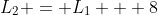 L_2 = L_1 + 8