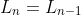 L_n=L_{n-1}