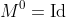 M^0=\text{Id}