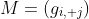 M=(g_{i, j})