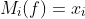 M_i(f)=x_i