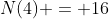 N(4) = 16
