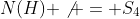 N(H) \not = S_4