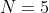 N=5~\&~K=4