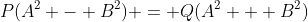 P(A^2 - B^2) = Q(A^2 + B^2)