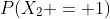 P(X_2 = 1)