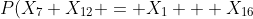 P(X_7+X_{12} = X_1 + X_{16}