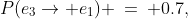 P(e_3\to e_1) \:=\: 0.7,