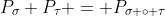 P_\sigma P_\tau = P_{\sigma \circ \tau}
