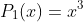 P_1(x)=x^3