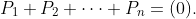 P_1 P_2 \cdots P_n=(0).