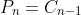 P_n=C_{n-1}