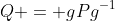 Q = gPg^{-1}