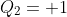 Q_{2}= 1