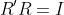 R'R=I