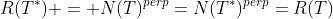 R(T^*) = N(T)^{perp}=N(T^*)^{perp}=R(T)
