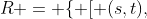 R = \{ [ (s,t),~(u,v) ] ~ | (s,t), (u,v) \in A ~\text{ and } st = uv \} 