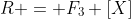 R = F_3 [X]