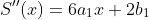 S''(x)=6a_1x+2b_1