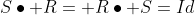 S\bullet R= R\bullet S=Id