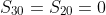 S_{30}=S_{20}=0