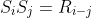 S_iS_j=R_{i-j}