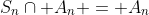 S_n\cap A_n = A_n