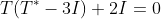 T(T^{*}-3I)+2I=0